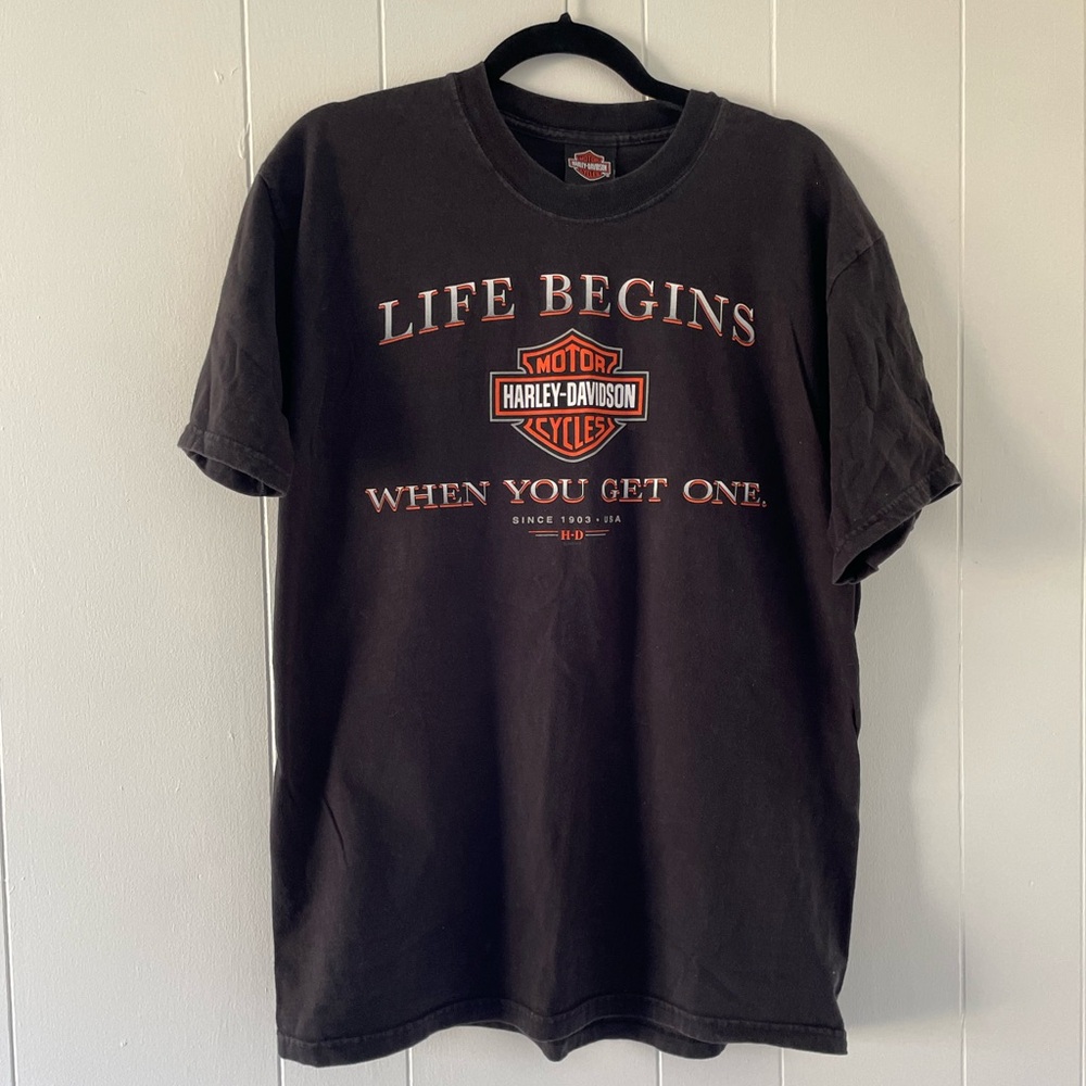 Harley Davidson T shirt Size L